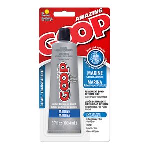 Goop Marine Contact Adhesive and Sealant Clear 3.7fl oz. Goop Marine Contact Adhesive and Sealant Clear 3.7fl oz.